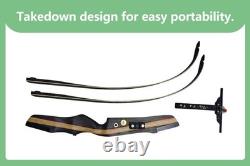 PMZ Archery 67.5 Traditional Bow Set Recurve Bow for Compeition 30-45lbs