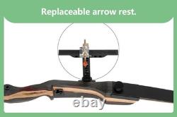 PMZ Archery 67.5 Traditional Bow Set Recurve Bow for Compeition 30-45lbs