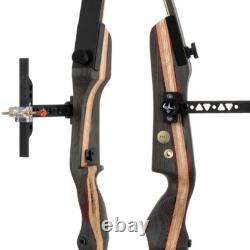 PMZ Archery 67.5Takedown Recurve Bow with Ergonomic Design for Outdoor Practice