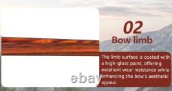 PMZ Archery Recurve Bow Traditional Korean Bow, Suitable for Hunting, 40bls