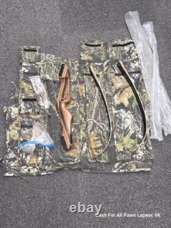 PSE Archery Black Hawk Recurve Bow Right Hand Hunting Take-down blackhawk bag