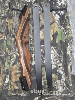 PSE Archery Black Hawk Recurve Bow Right Hand Hunting Take-down blackhawk bag