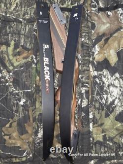 PSE Archery Black Hawk Recurve Bow Right Hand Hunting Take-down blackhawk bag