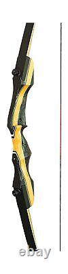 PSE Archery Night Hawk Traditional Takedown Recreational Shooting Recurve Bow