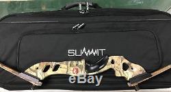 PSE Coyote 60 RH recurve with Summit takedown case choose 40,45, and 50 lb
