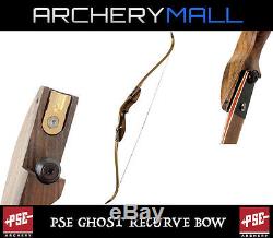 PSE Ghost recurve bow 60in, RH or LH 45,50,55LB ILF LIMBS REG. PRICE $450