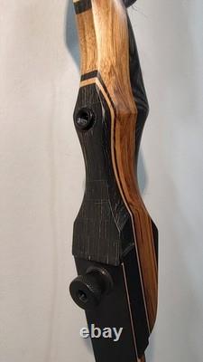 PSE Night Hawk 62 Takedown Recurve Bow Heritage Traditional 45lbs RH With String