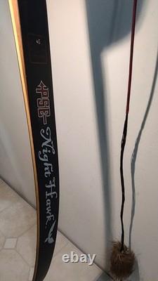PSE Night Hawk 62 Takedown Recurve Bow Heritage Traditional 45lbs RH With String