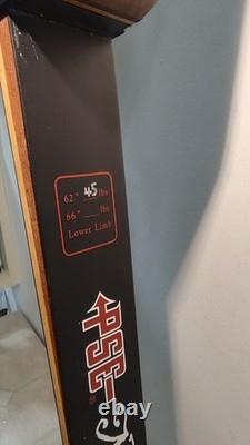 PSE Night Hawk 62 Takedown Recurve Bow Heritage Traditional 45lbs RH With String