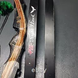 PSE Night Hawk Recurve Bow 62 45lbs Right Hand with SAS Stringer Takedown Used
