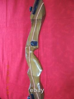 PSE Stalker 60 Recurve Take-Down Bow no string, wood riser