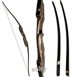 Pmz Archery Longbow 65 Wooden Takedown Professional Longbow For Hunting Right