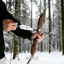 Pmz Archery Longbow 65 Wooden Takedown Professional Longbow For Hunting Right
