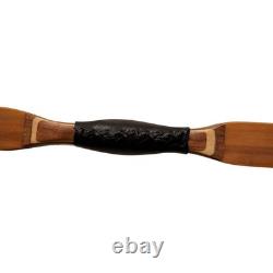 Powerful 20-55lbs AF Archery Tatar Recurve Bow Bamboo & Oak Laminated Horse Bow