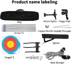 Professional Aldults Archery Hunting Bow Kit, Ergonomic Design 67.5''Takedown Bow