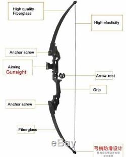 Professional Recurve Bow 30-45 lbs Powerful Hunting Archery Bow Arrow Outdoor Hu