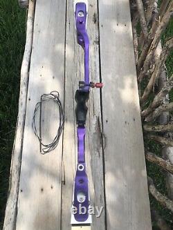 Purple! Hoyt Archery Avalon Gold Medalist Takedown Recurve Bow 42# AMO 66 RH