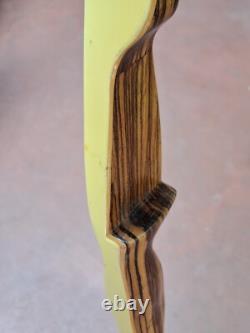 RARE 1969 BEAR ALASKAN Glass Powered RH Recurve Bow #20 9F4709 AMO-62 inches