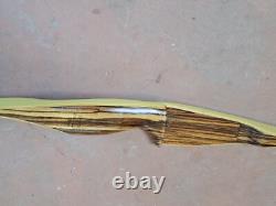 RARE 1969 BEAR ALASKAN Glass Powered RH Recurve Bow #20 9F4709 AMO-62 inches