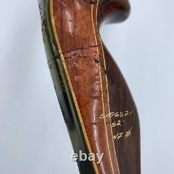 RARE Bear Kodiak Magnum Recurve Bow 52 42# Right Hand 5m6s21 Glass-Powered