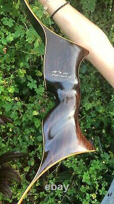 RARE Herters Sitka 46 Recurve RH Vintage Collector Brazilian Rosewood 1966