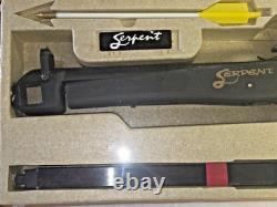 RARE Vintage 1980's Serpent Recurve Crossbow FACTORY SEALED 150lbs MADE IN USA