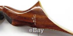 RH Vintage Herters Perfection Sitka Rosewood Recurve Hunting Bow 46 lbs 58