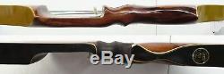 RH Vintage Herters Perfection Sitka Rosewood Recurve Hunting Bow 46 lbs 58