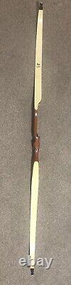 Rare 1967 Vintage Bear Alaskan Glass Powered Recurve Bow 66 35# Near Mint