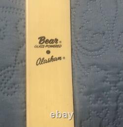 Rare 1967 Vintage Bear Alaskan Glass Powered Recurve Bow 66 35# Near Mint