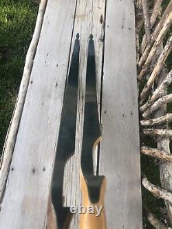 Rare Lot! 2 x United States Archery Co. All American Recurve Bows 21# 28# 52 RH