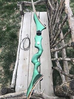 Rare! Martin Archery Carroll's MX#1000 Lewis Takedown Recurve Bow 30# AMO 68 RH