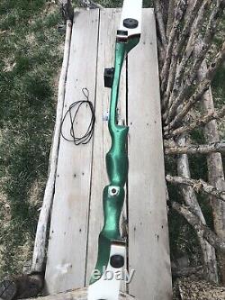 Rare! Martin Archery Carroll's MX#1000 Lewis Takedown Recurve Bow 30# AMO 68 RH