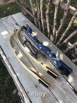 Rare! Morrett Dyna Set Takedown Recurve Archery Bow 37-47# 68 Right Handed