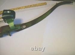 Rare Staghorn HM53 Masters Recurve Bow Flocked Camo Draw 28@ 47# -c. 1967+
