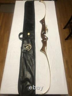 Rare! Stunning Vintage Browning Challenge Recurve Archery Bow 70 33# With Case