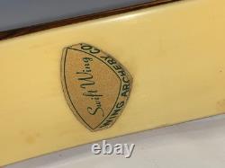 Rare VTG. WING ARCHERY SWIFT WING RECURVE BOW 62 45LB RIGHT Handed