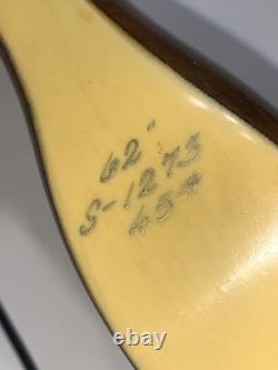 Rare VTG. WING ARCHERY SWIFT WING RECURVE BOW 62 45LB RIGHT Handed
