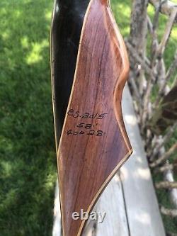 Rare! Vintage Ben Pearson Signal Predator 7888 Recurve Archery Bow 40# 58 RH