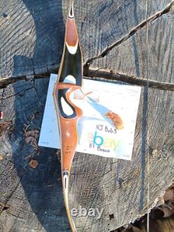 Rare Vintage Hit Archery Black Ace recurve 38#