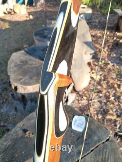 Rare Vintage Hit Archery Black Ace recurve 38#