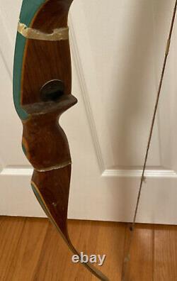 Rare Vintage Root Brush Master Recurve Wood Bow Beautiful Wood See Pictures