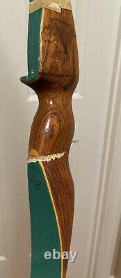 Rare Vintage Root Brush Master Recurve Wood Bow Beautiful Wood See Pictures