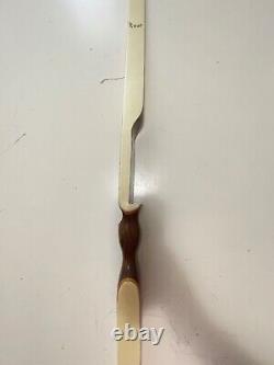 Rare Vintage Root Range Master Recurve Wood Bow 66 H8363 35- 28