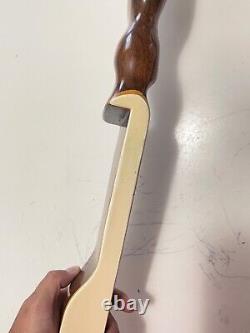 Rare Vintage Root Range Master Recurve Wood Bow 66 H8363 35- 28