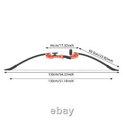 Recurve Bow 30-70lbs Hunting Bow Takedown Archery Arrows Target Shooting