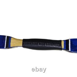 Recurve Bow 54 Tatar Traditional Bow Blue Brid Eyes Hunting Bow for Adult 30lbs