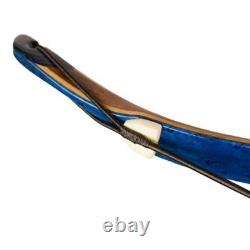 Recurve Bow 54 Tatar Traditional Bow Blue Brid Eyes Hunting Bow for Adult 30lbs