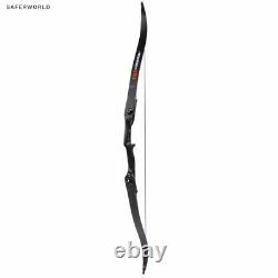 Recurve Bow Archery Handmade Traditional Longbow Hunting Shooting Right Hand 56