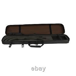 Recurve Bow Case Accept Arrow Protective Gear Hand Shoulder Carry ABS Hard Case